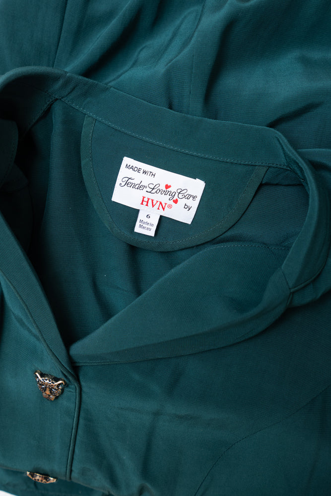 Harley Vera Newton Green shirt maxi dress