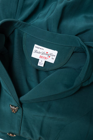 Harley Vera Newton Green shirt maxi dress