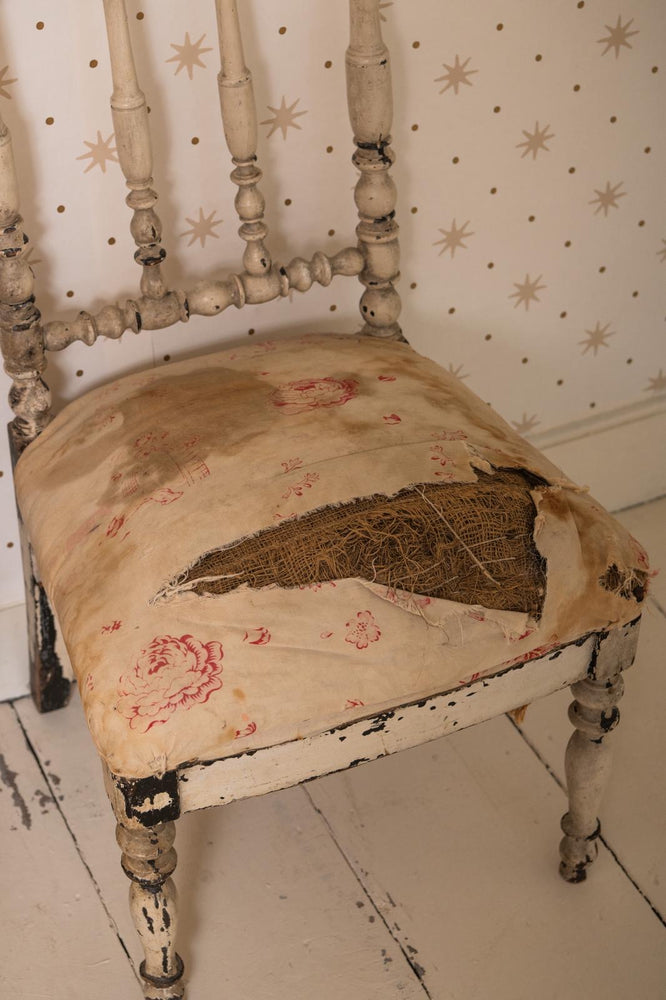 Antique bedroom chair