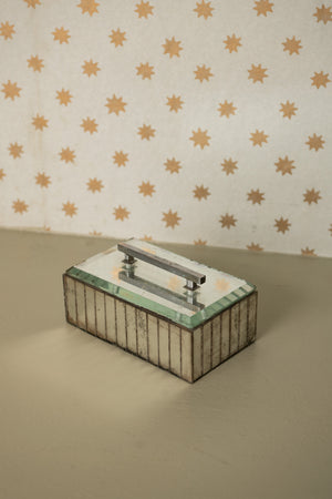 Antique mirrored box
