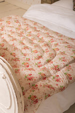 Vintage floral quilt