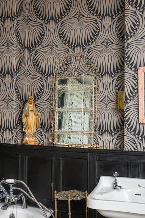 Antique Large 1920s Mirror