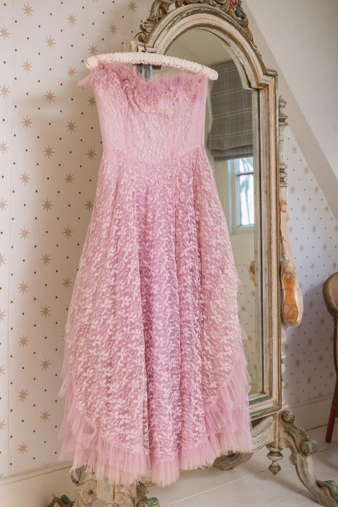 Vintage pink Ballgown