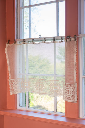 Sweet Crochet Cafe curtain