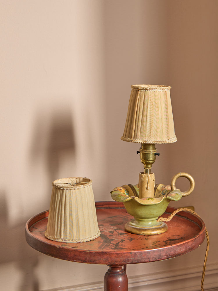 A sweet pair of vintage lampshades