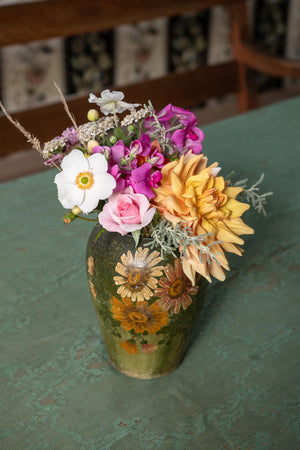 Antique Toile Vases