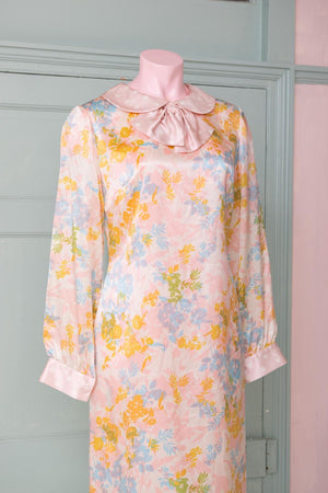 Fifi Chachnil silk floral dress