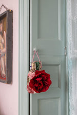Vintage handmade floral bag