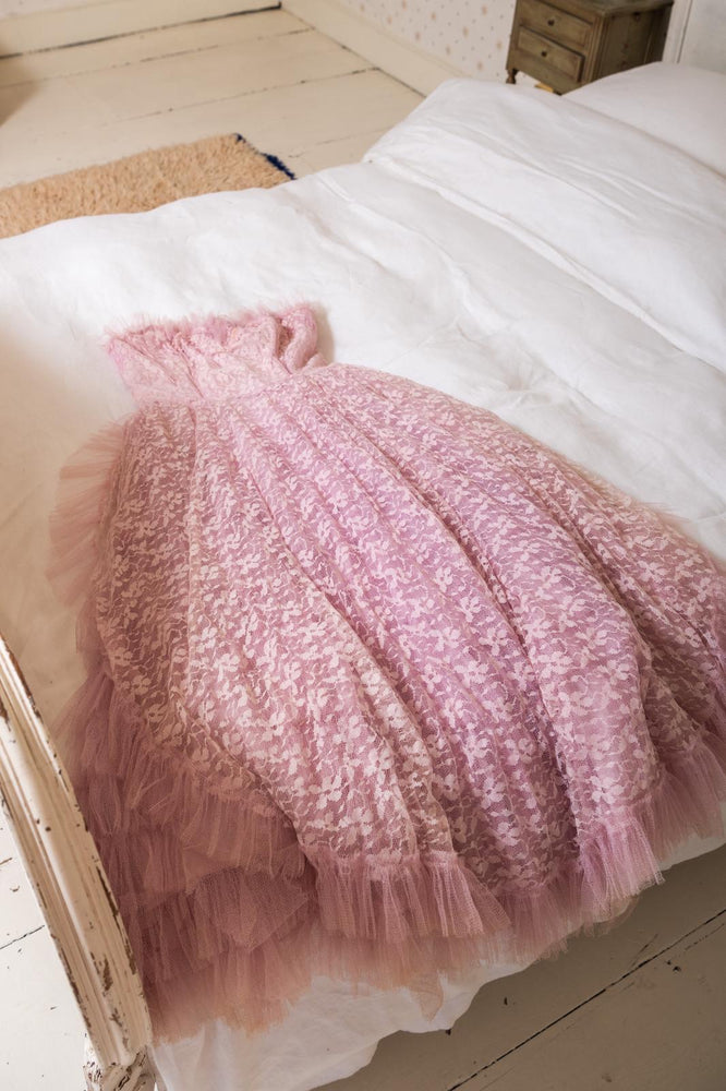 Vintage pink Ballgown