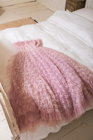 Vintage pink Ballgown