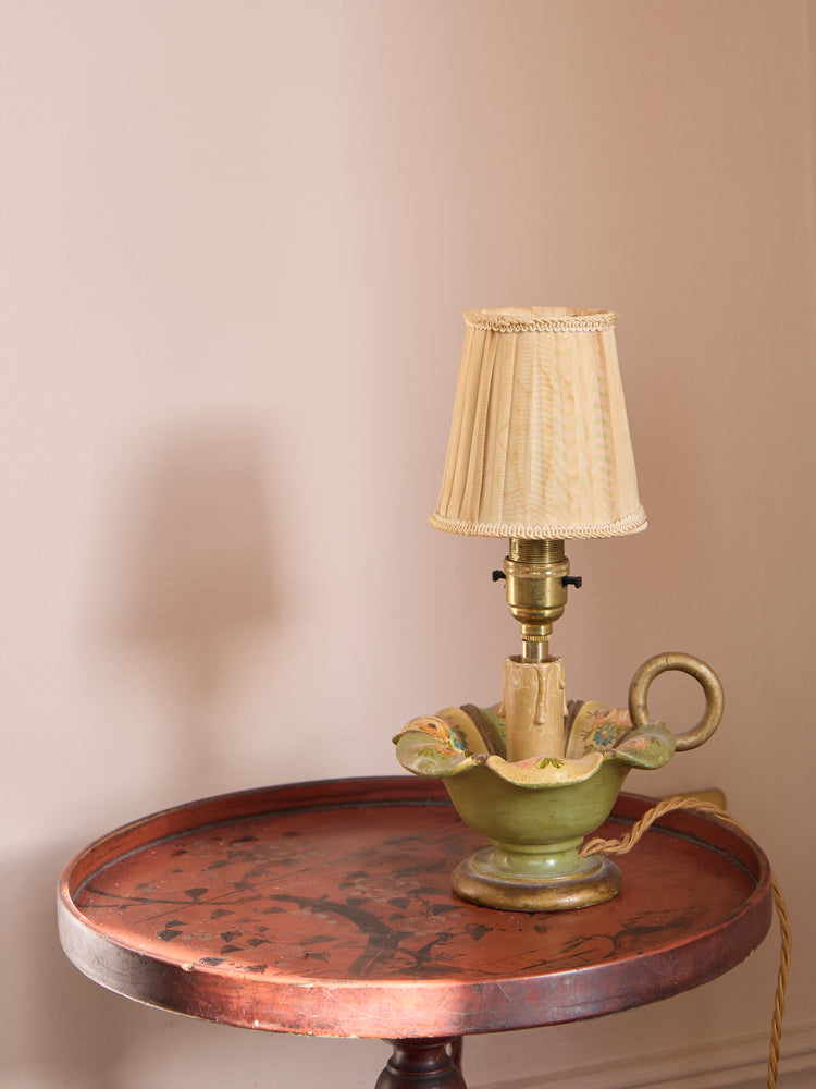 A sweet pair of vintage lampshades