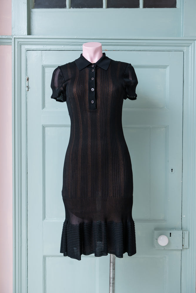 Vintage 90s Azzedene Alaia dress