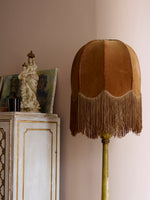 Original 60s brown Biba fringe lampshade (Rare)