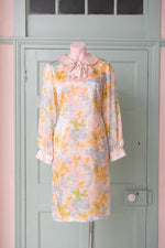 Fifi Chachnil silk floral dress