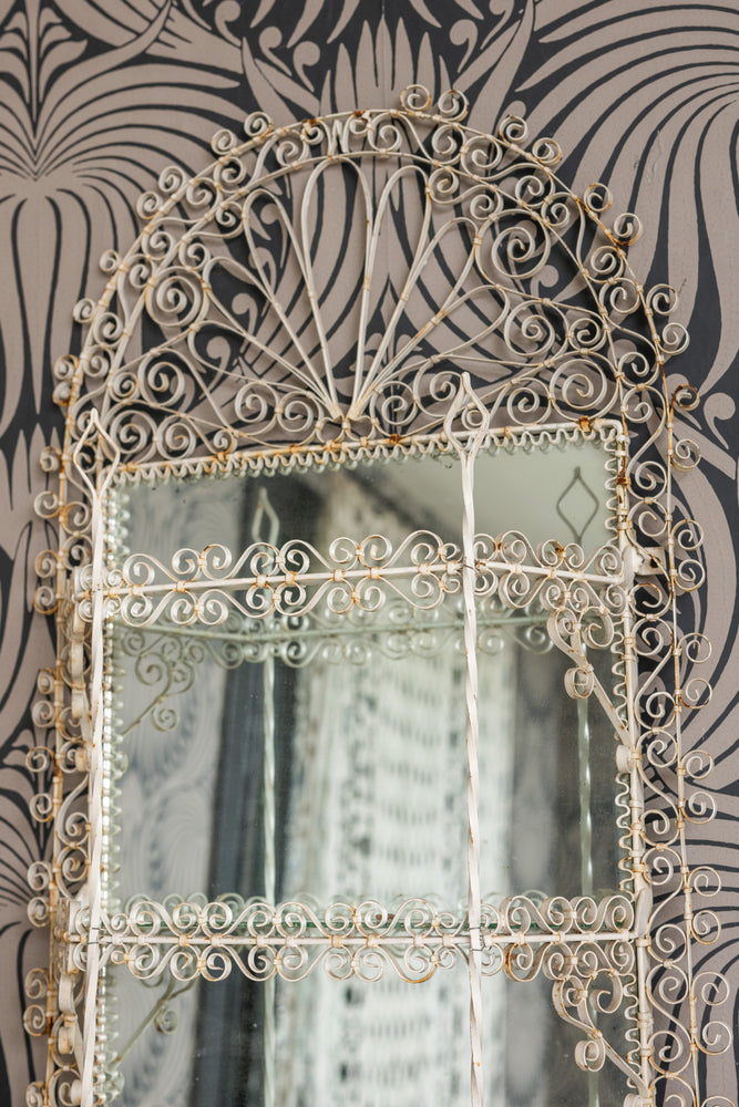 Antique Large 1920s Mirror