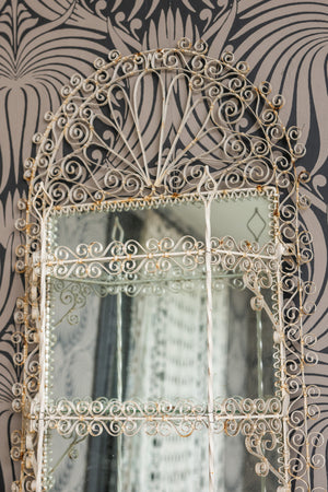 Antique Large 1920s Mirror