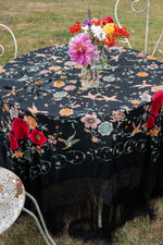 Antique 1920s piano shawl (damaged)