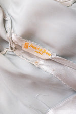 Vintage 1930’s silver silk jacket