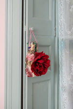 Vintage handmade floral bag