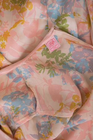 Fifi Chachnil silk floral dress