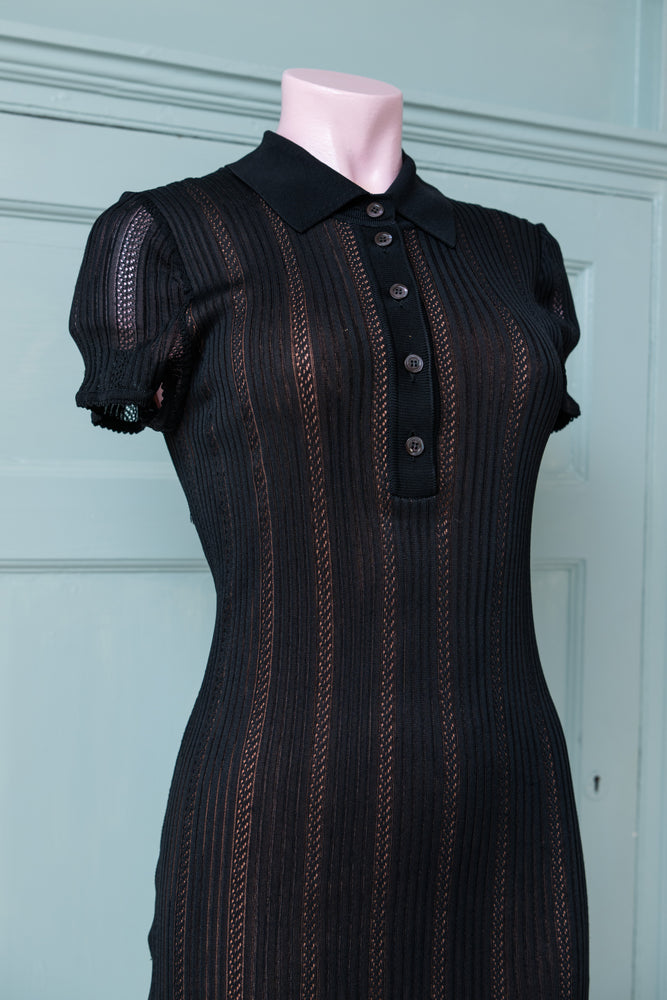Vintage 90s Azzedene Alaia dress