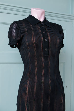 Vintage 90s Azzedene Alaia dress