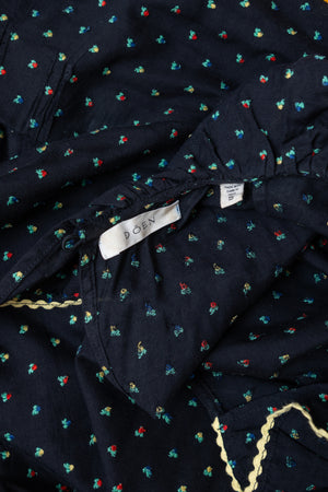 Doen polka dot floor length dress