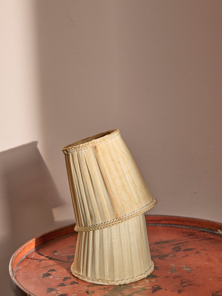 A sweet pair of vintage lampshades