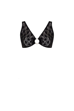 Barbara Black Lace Bra