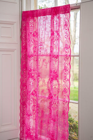 Passion pink lace sample