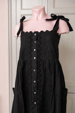 Vintage Juliet Dunn maxi cotton sundress