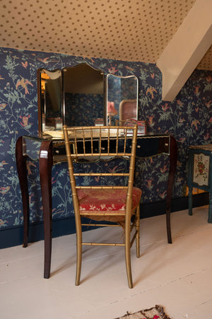 Antique art deco mirrored Dressing table with mirror