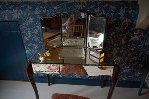 Antique art deco mirrored Dressing table with mirror