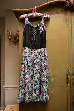 Vintage 1940s crepe Sundress