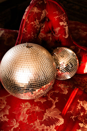 Antique small disco ball