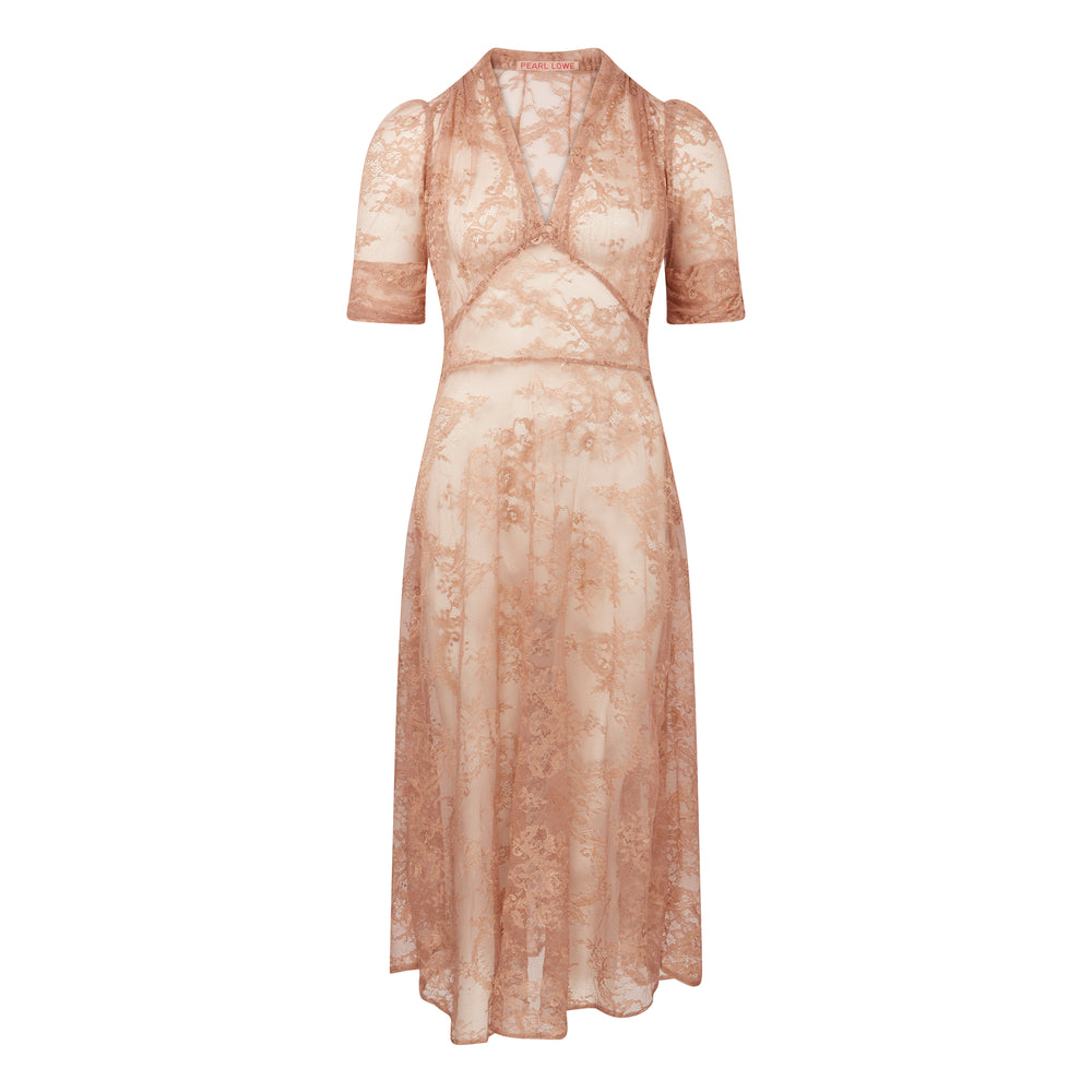 Beige Lace Marilyn