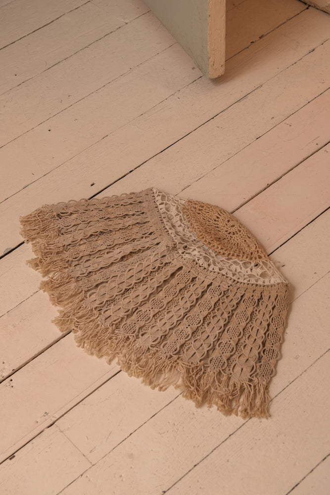 Antique lamp shade cover