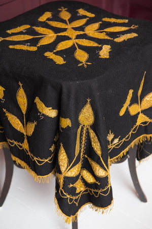 Antique Victorian tablecloth