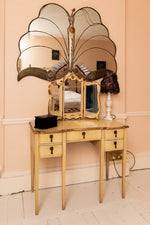 Antique cream dressing table