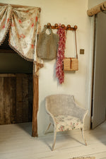 Vintage lloyd loom wicker chair