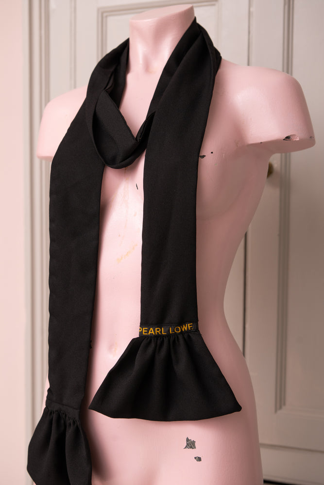 Black Crepe scarf