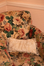 Sweet vintage lace cushion