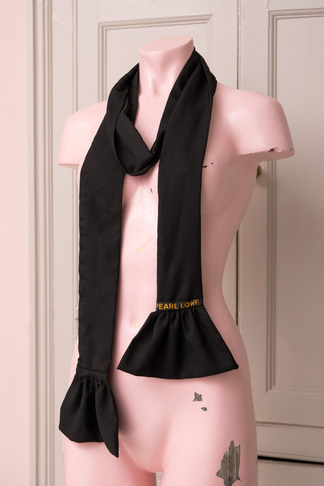 Black Crepe scarf