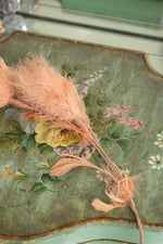 Antique feather garland