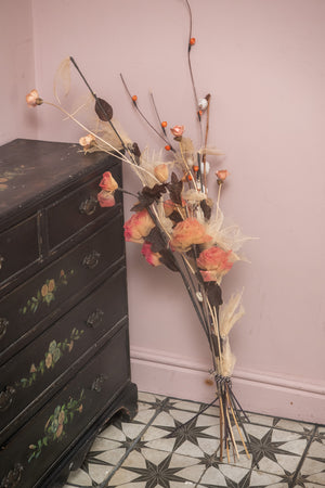 Vintage bunch of dried flowers