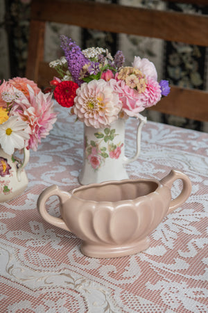 Vintage pink vase