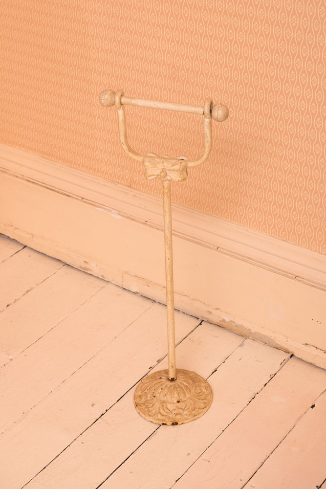 Antique Iron Loo roll holder