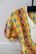 Original Vintage harlequin 1930s