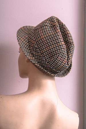 Vintage tweed hat