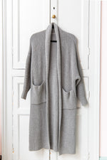 Free people wool grey cardigan